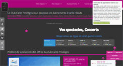 Desktop Screenshot of carteprivileges.com